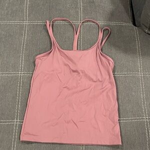 Women's Pink sports/exercising top